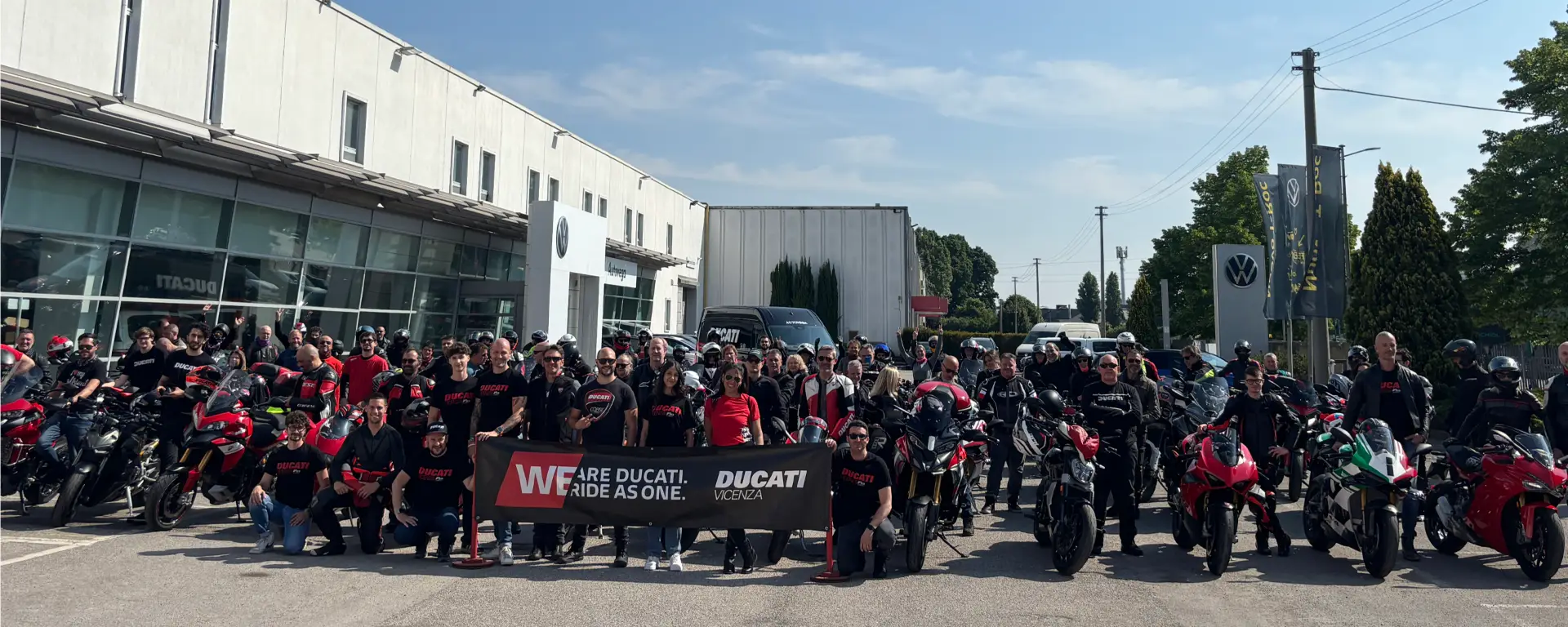 slider WE RIDE AS ONE 2026 | Ducati Vicenza