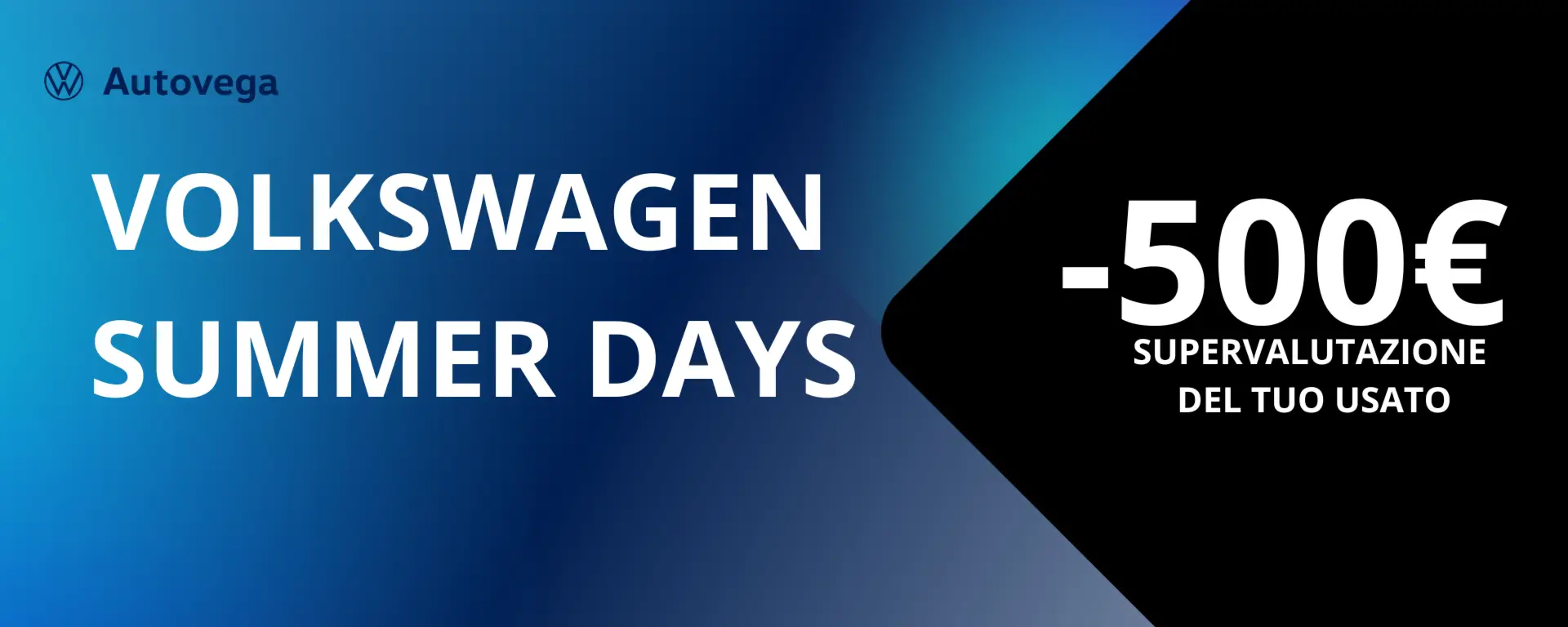 slider Volkswagen Summer Days: il tuo usato vale di più